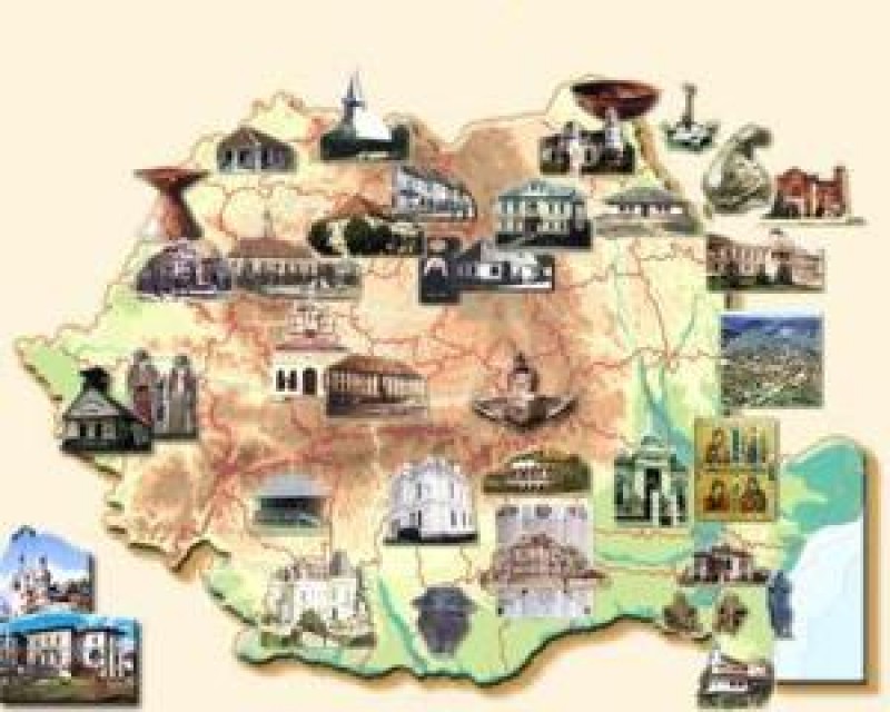 Harta Turistica A Romaniei Botosaniul Printre Cele Mai