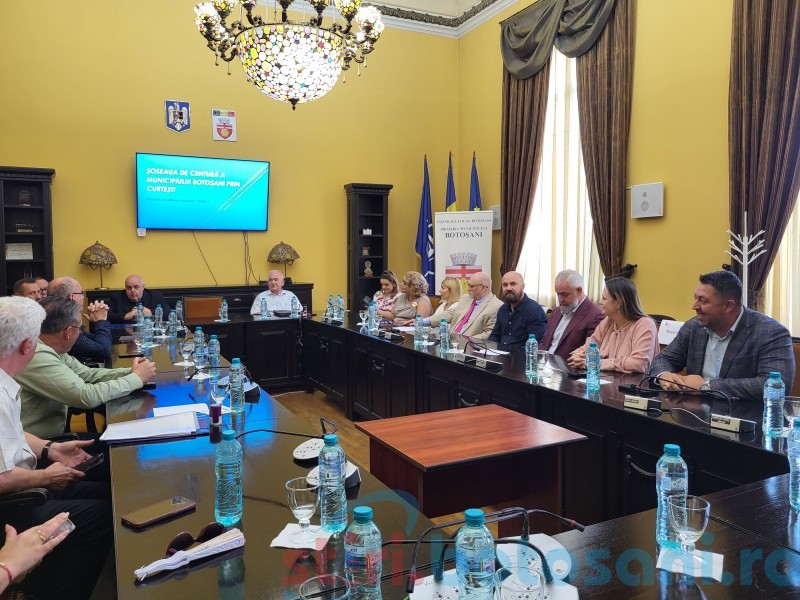 A fost semnat contractul de execuție pentru lucrările privind Șoseaua de Centură a Botoșaniului! (Foto, Video)