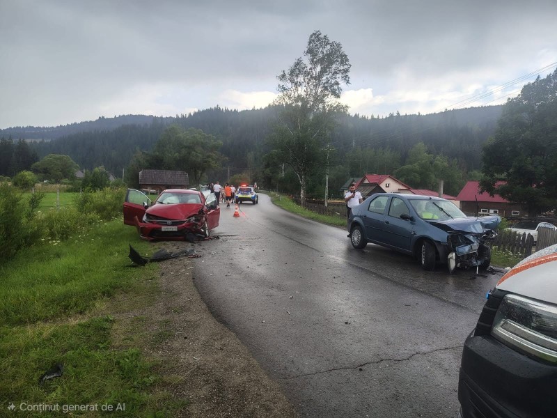 Accident grav în județul Suceava: Cinci persoane rănite, între care și un copil de șapte ani!