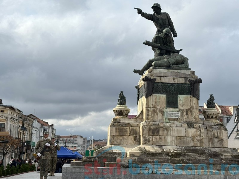 Aproape un secol de libertate: Recunoștință și apreciere soldaților care au luptat pentru România! (Foto, Video)