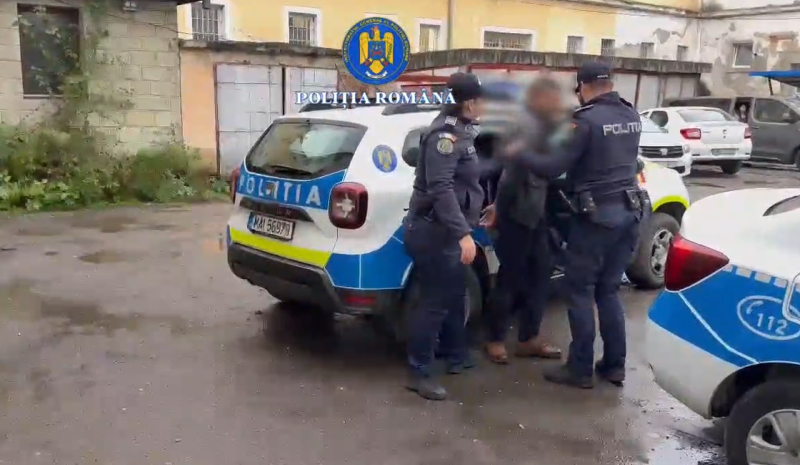 Botoșăneanul care și-a bătut tatăl cu bâta și a vrut să fugă din țară, arestat pentru 30 de zile!