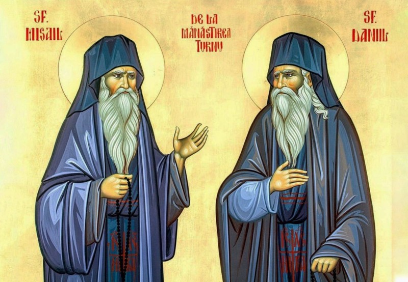 Calendar ortodox, 5 octombrie: Sf. Mc. Haritina; Sf. Cuv. Daniil şi Misail de la Mănăstirea Turnu