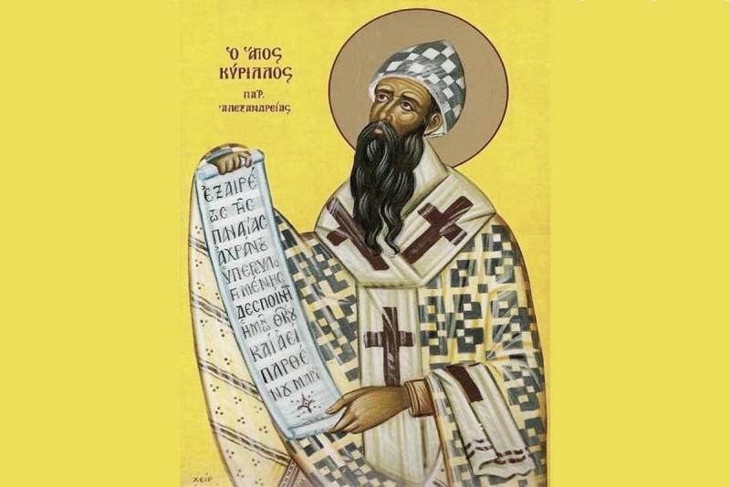 Calendar Ortodox: Sfântul Ierarh Chiril, Arhiepiscopul Alexandriei
