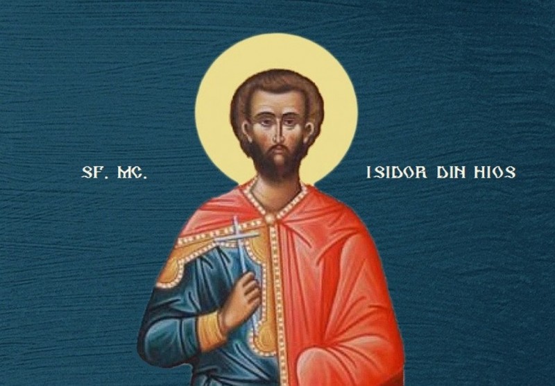 Calendar Ortodox: Sfântul Mucenic Isidor din Hios; Sfântul Sfinţit Mucenic Terapont, Episcopul Ciprului