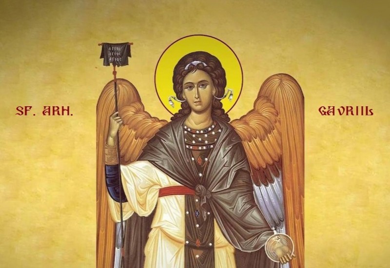 Calendar Ortodox Soborul Sf. Arhanghel Gavriil; Sf. Cuv. Ştefan