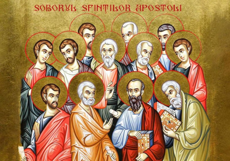 Calendar ortodox Soborul Sfinţilor 12 Apostoli (Dezlegare la peşte