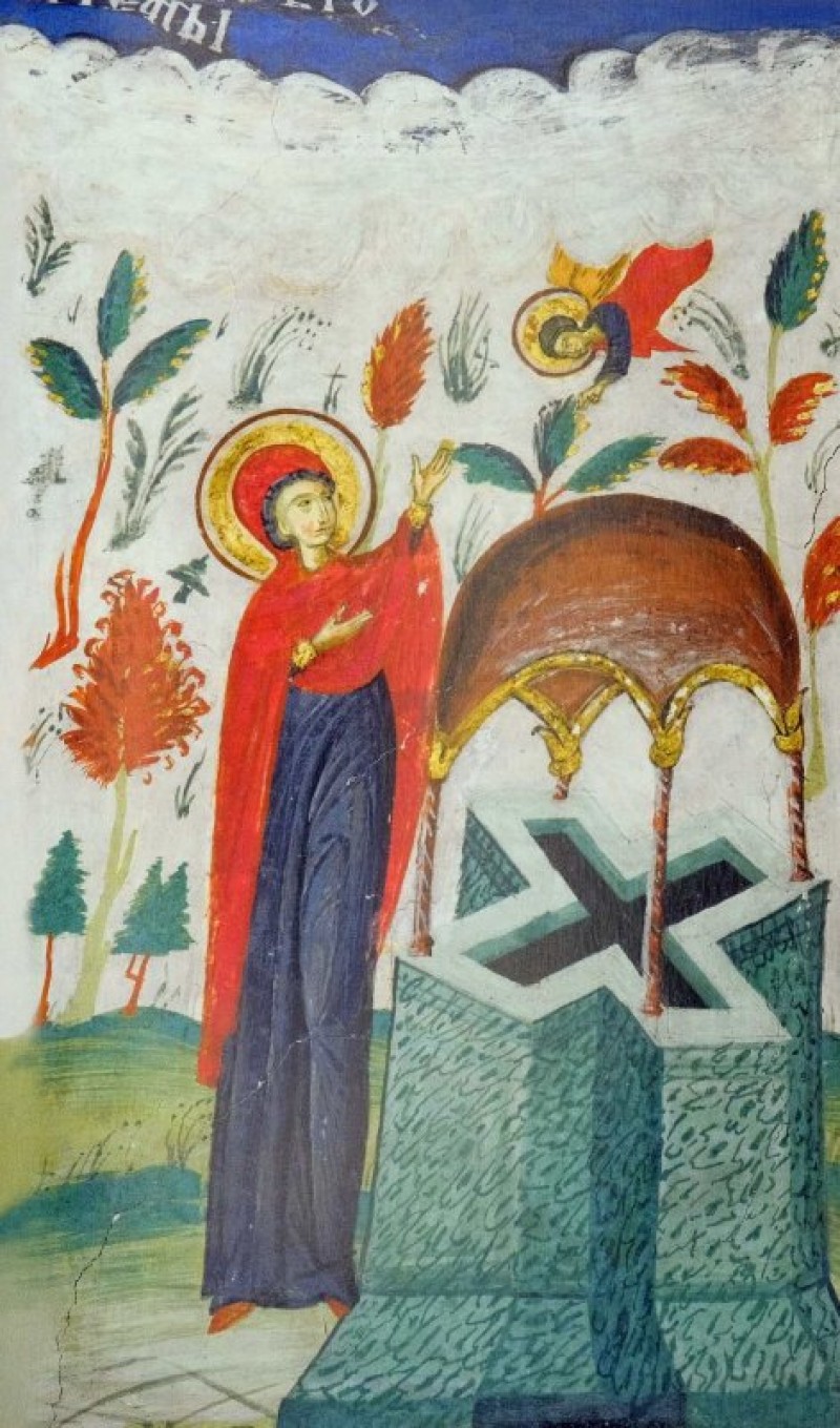 Calendar Ortodox: Zămislirea Sfintei Fecioare Maria de către Sf. Ana; Sf. Prorociţă Ana, mama Prorocului Samuel