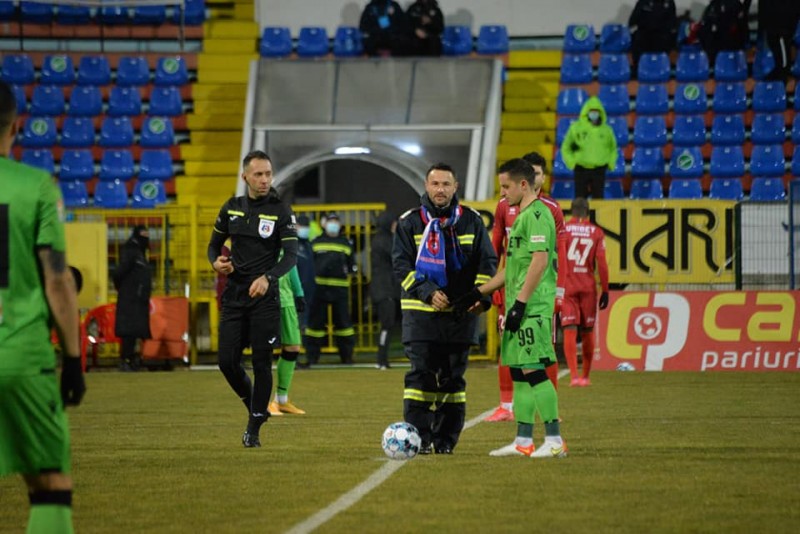 Campionii susțin campionii. Iulian Rotariu a fost alături de FC Botoșani la meciul cu Dinamo