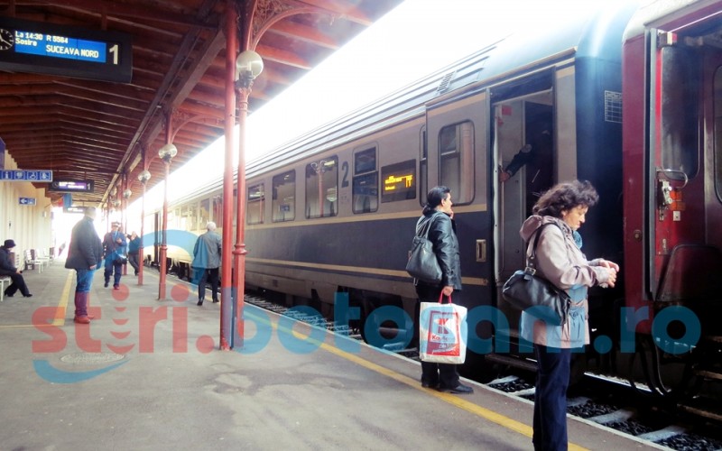 CFR Călători anunță modificări în circulaţia unor trenuri, inclusiv pe ruta Botoșani - Suceava
