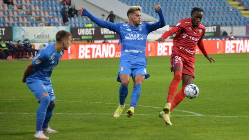 Chindia Târgoviște - FC Botoșani 1-1! Pas greșit în lupta spre playoff