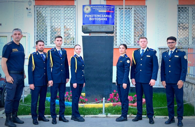 Cinci tineri au depus jurământul de credință la Penitenciarul Botoșani