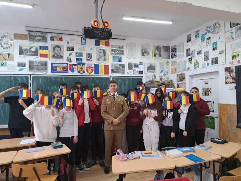 Copiii păcii la Școala Generală „Ștefan cel Mare” din Botoșani