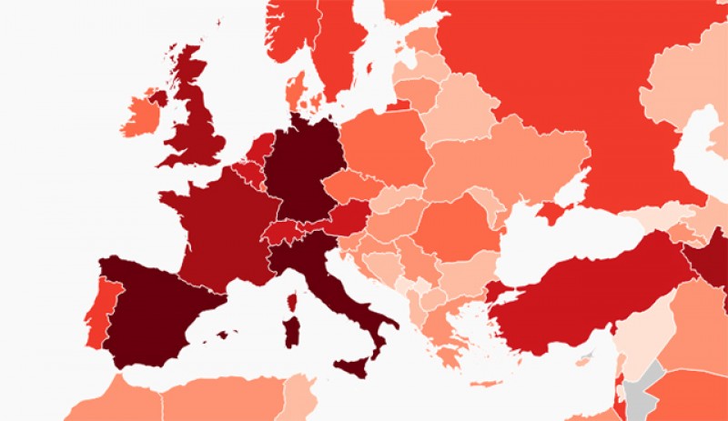 Europa a devenit cel mai afectat continent de către noul coronavirus