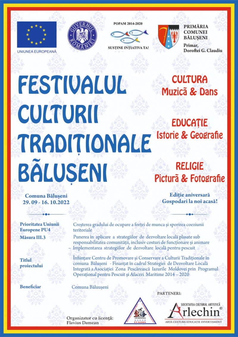 Evenimente și activități inedite la Centru de Promovare și Conservare a Culturii Tradiționale din comuna Bălușeni