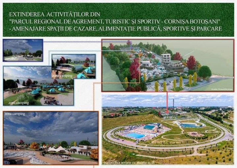 Extinderea zonei de agrement „Cornișa”, printre propunerile de dezvoltare a municipiului