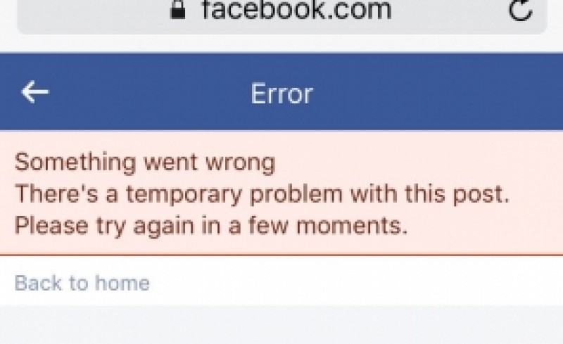 Facebook a picat: Probleme la nivel global