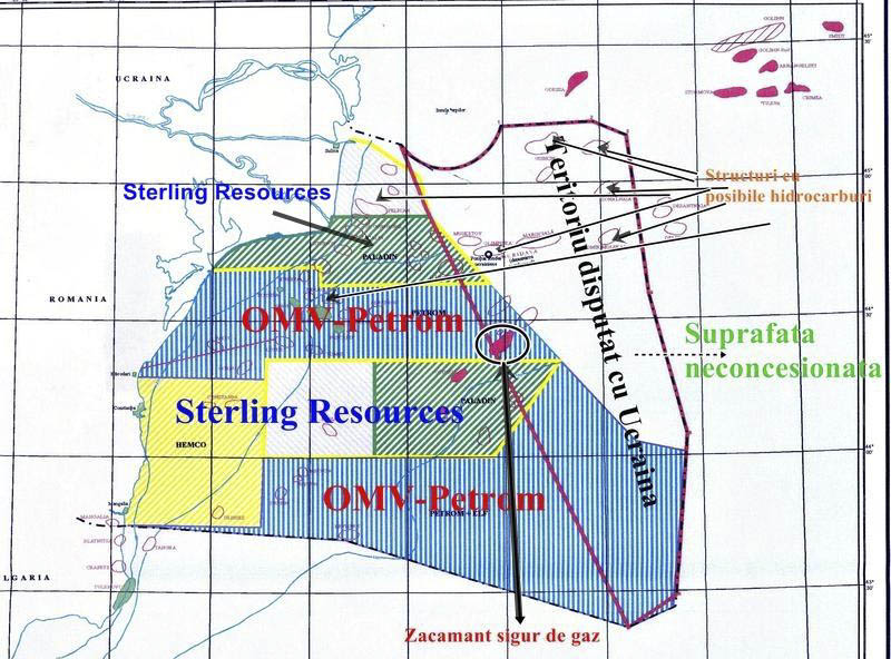 Harta detaliata a marilor castigatori dupa Haga: marele pot merge la OMV, restul la Sterling, alte suprafete raman de impartit! 