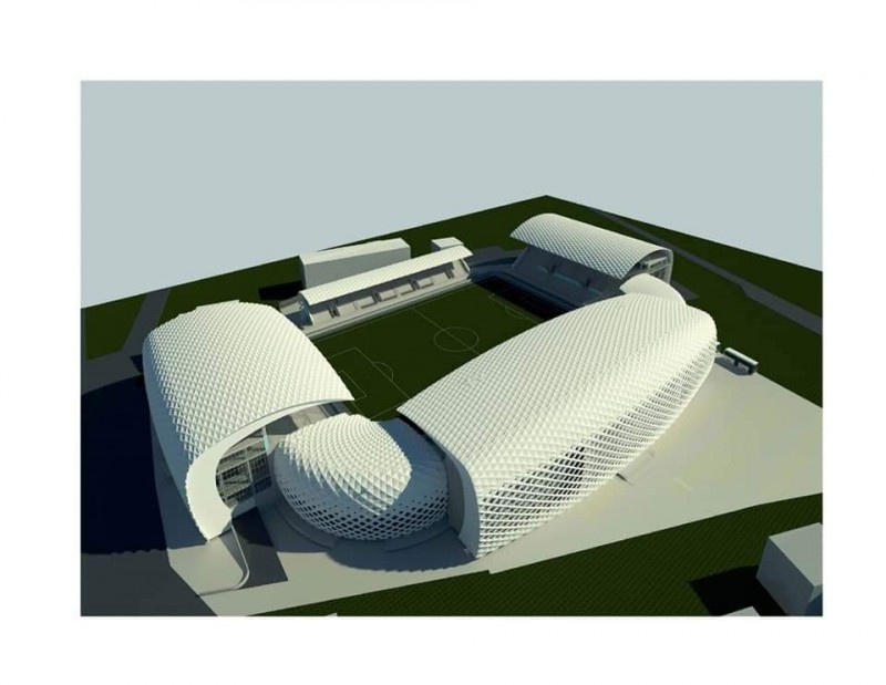 Imagini cu stadionul pe care municipalitatea vrea să îl aducă la Botoșani