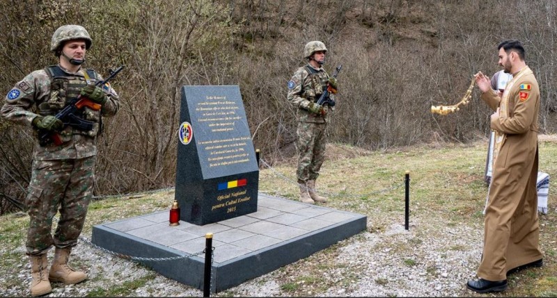 În Vinerea Mare: Preotul militar din Botoșani s-a aflat în teatrul de operații din Bosnia și Herțegovina!