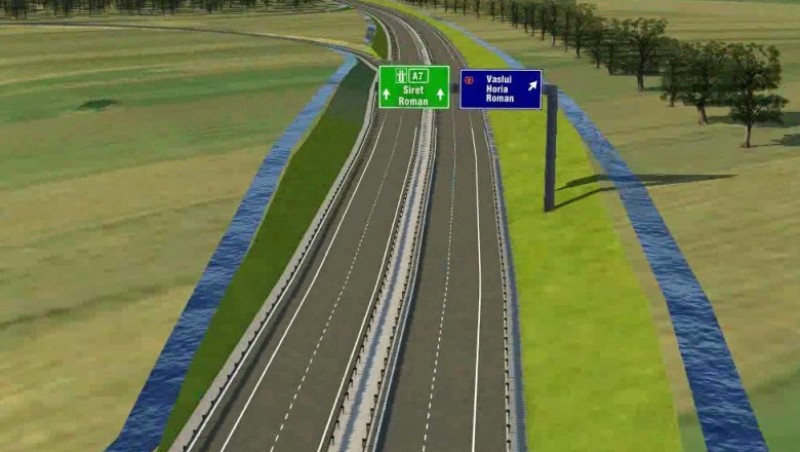 Încep lucrările la Autostrada Moldovei A7