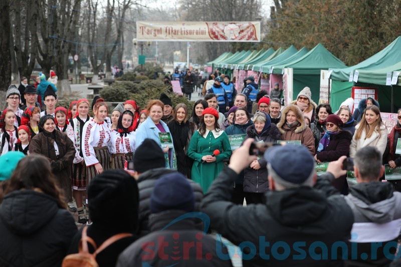 La Botoșani: Mărțișoarele care unesc oamenii! (Foto, Video)