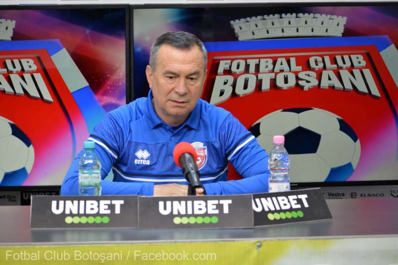 Mihai Ciobanu, antrenorul principal al FC Botoșani, înaintea barajului cu Universitatea Craiova: „Sorții au fost cu noi”