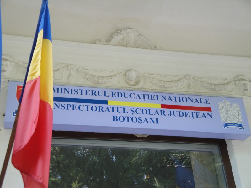 Modificări în cadrul Inspectoratului Școlar Județean din Botoșani