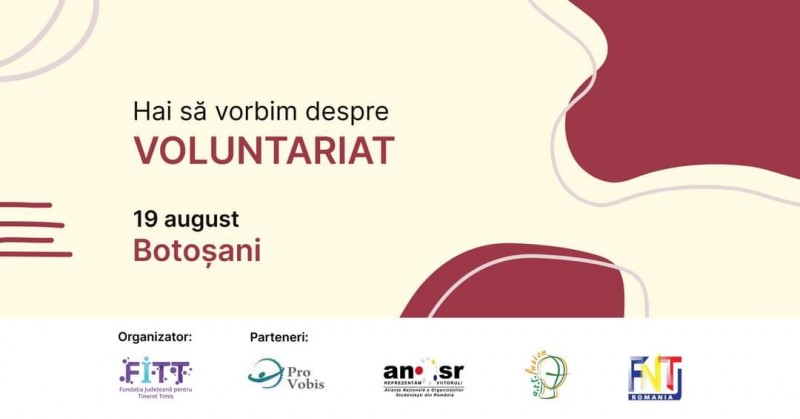 ONG-uri, autorități publice și tineri în dialog pentru viitorul voluntariatului în Botoșani