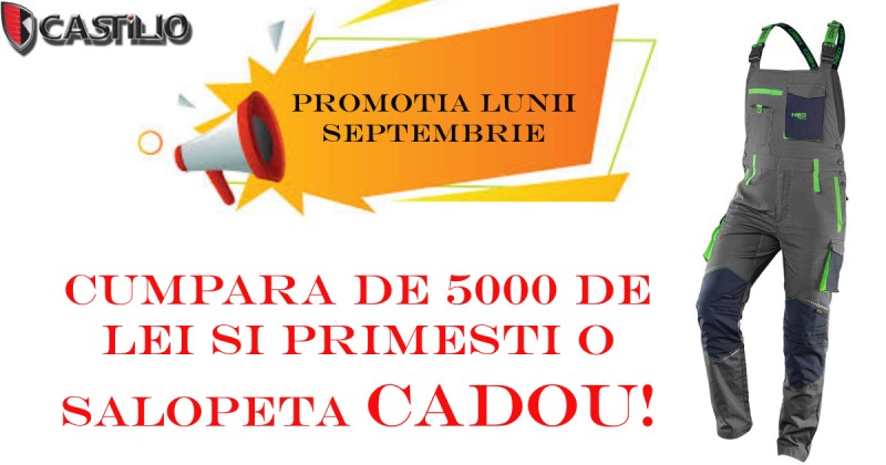 (P) Promoția lunii septembrie la Castilio!
