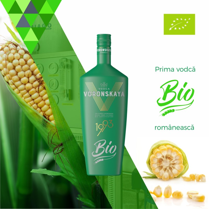 (P) Voronskaya Bio, singură vodka bio produsă în România
