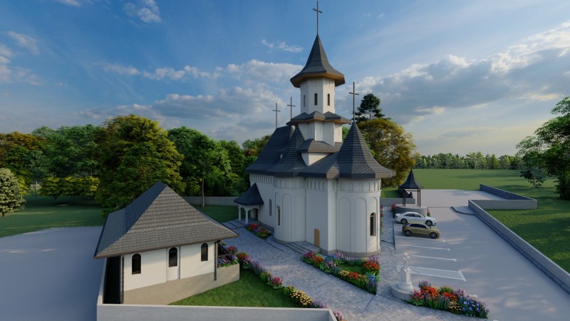Parohia „Sfânta Cuvioasă Teodora de la Sihla” primește undă verde: S-a obținut autorizația de construire! (Foto, Video)