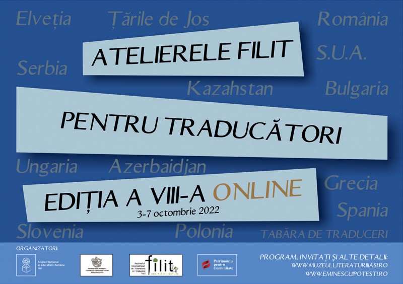 Participanți din 13 țări la cea de-a VIII-a ediție a „Atelierelor FILIT pentru traducători”