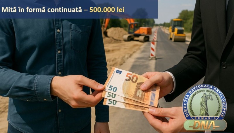 Primar din județul Botoșani sub control judiciar: A primit o mită de 500.000 de lei!