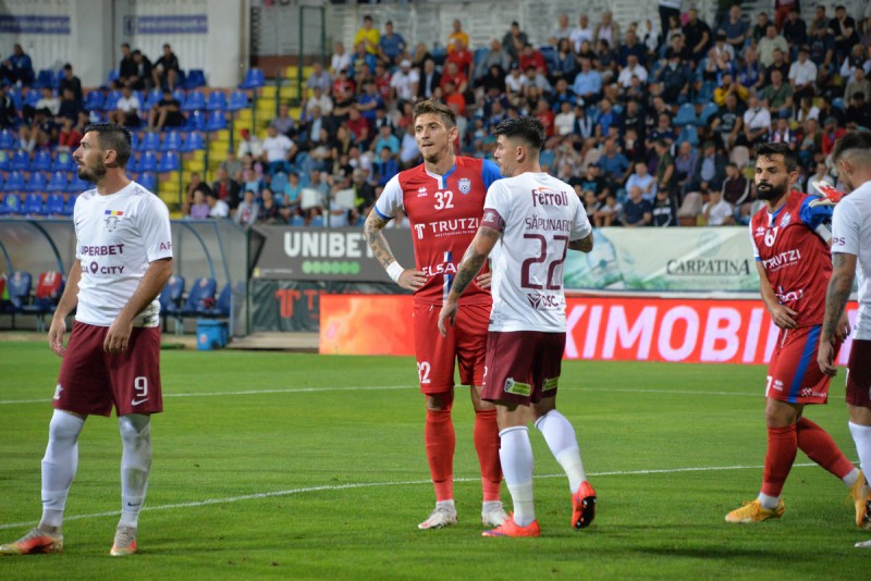 Rapid a câștigat la Botoșani cu 3-1, în Cupa României