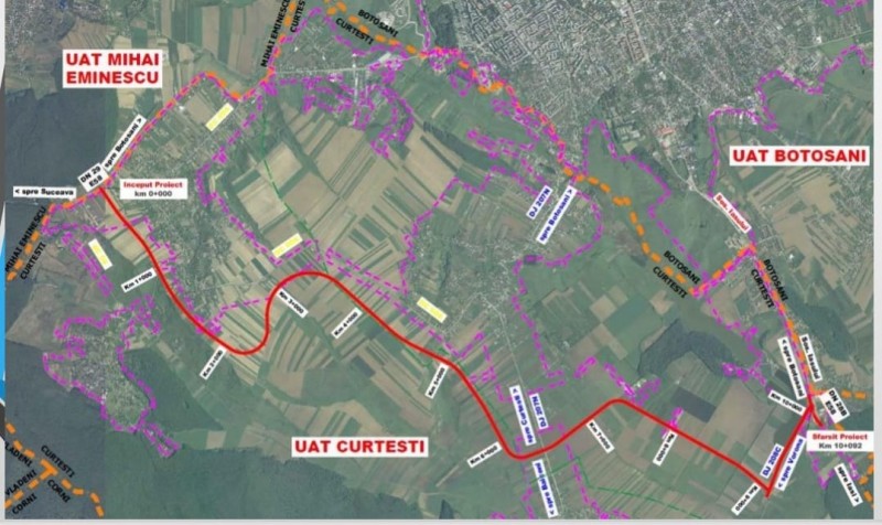 Realizarea șoselei de centură a municipiului Botoșani, tot mai aproape de concretizare