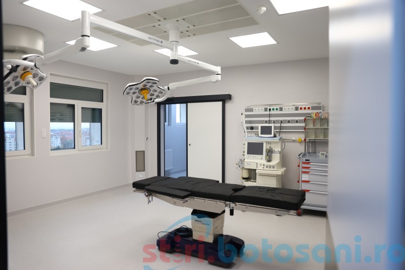 Sală de operație neurochirurgicală, realizată cu bani privați, pentru pacienții botoșăneni! (Foto, Video)