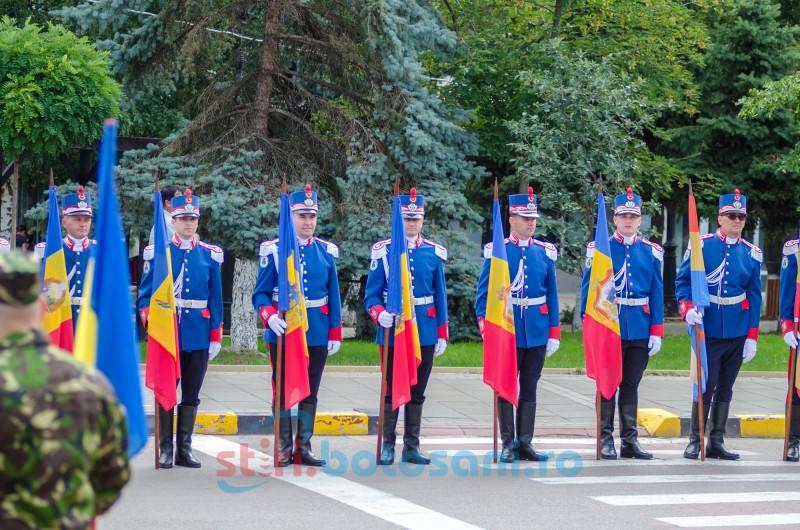 Sărbătoarea Imnului Naţional al României, marcată și la Botoșani