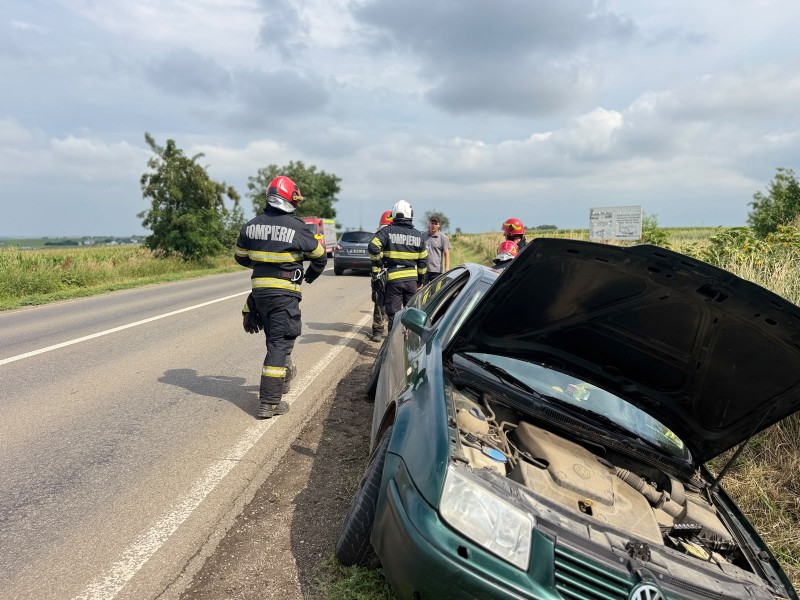 Șoferul care a produs accidentul de la ieșire din Botoșani spre Dorohoi era beat criță!
