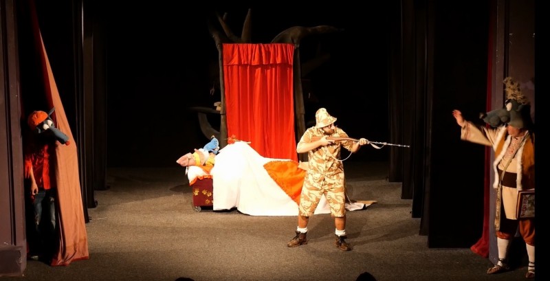 Spectacol îndrăgit de cei mici pe scena Teatrului „Vasilache”