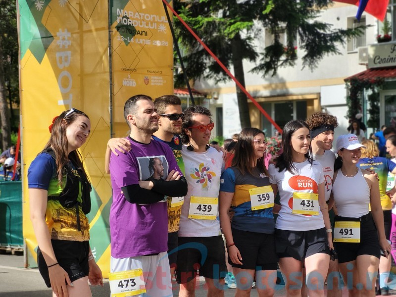Sute de alergători din întreaga țară au venit la Botoșani pentru Maratonul Nordului! (Foto, Video)
