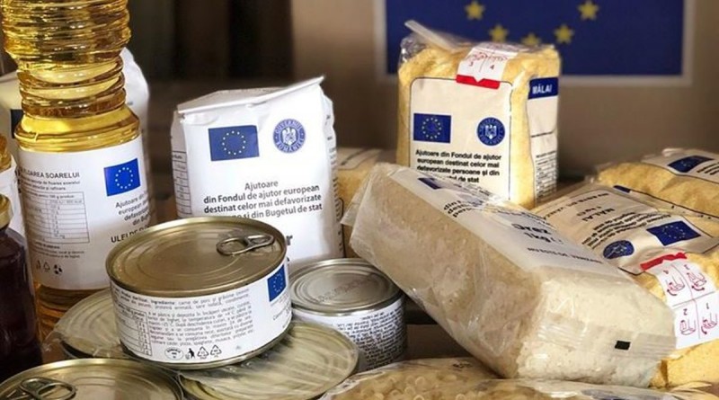 Sute de botoșăneni au primit pachetele cu ajutoare alimentare de la UE