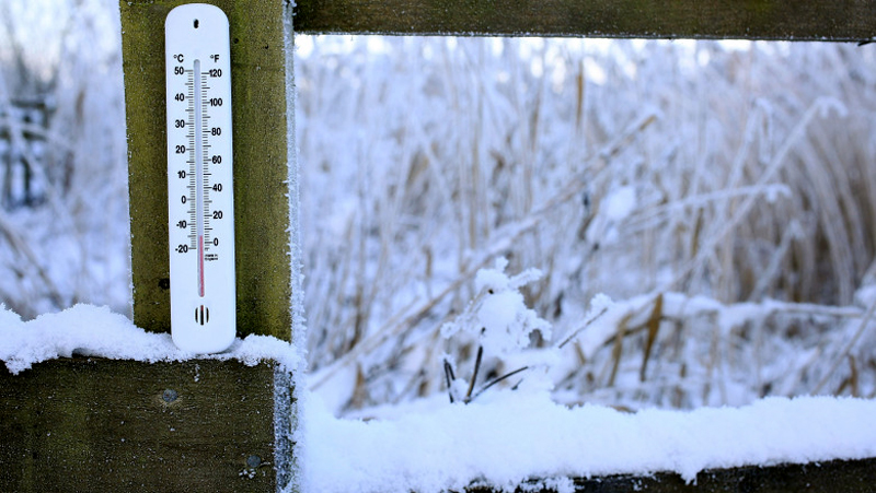 Minus 18,4 grade Celsius în această dimineață la Botoșani