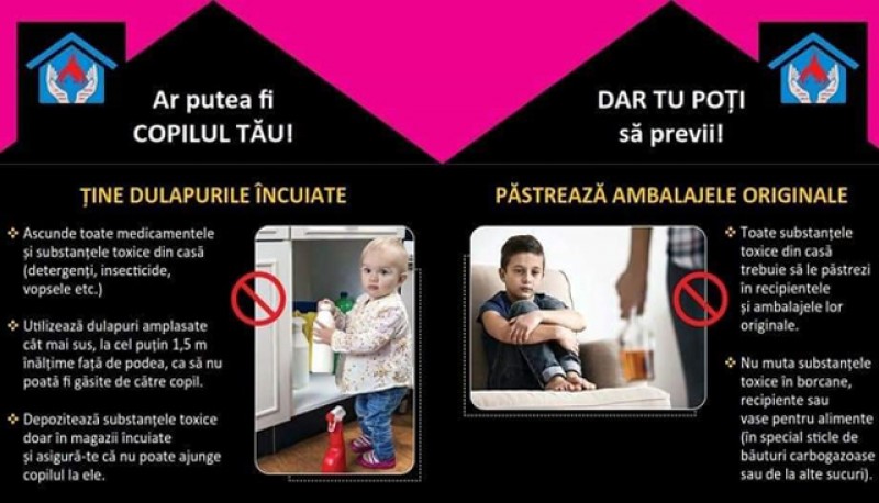 „Un cămin sigur pentru copilul tău” – 10 sfaturi utile pentru părinți din partea ISU Botoșani