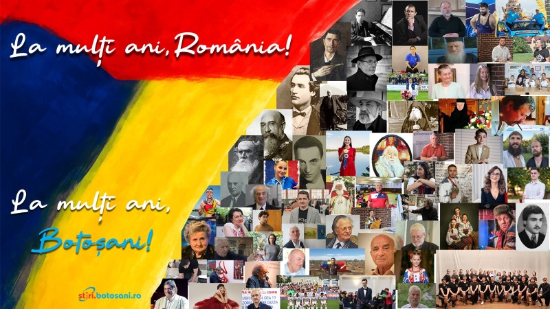 VIDEO - LA MULȚI AN, RomâniaI! Botoșănenii vizionari care ”agață harta-n cui”!